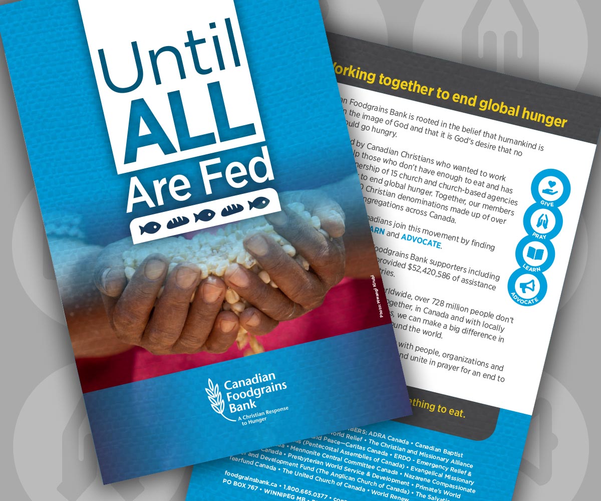 World Food Day Bulletin Cover